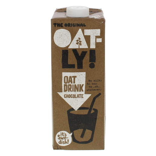 Buy Oatly The Original Oat Drink Chocolate 1Litre Online - Lulu ...