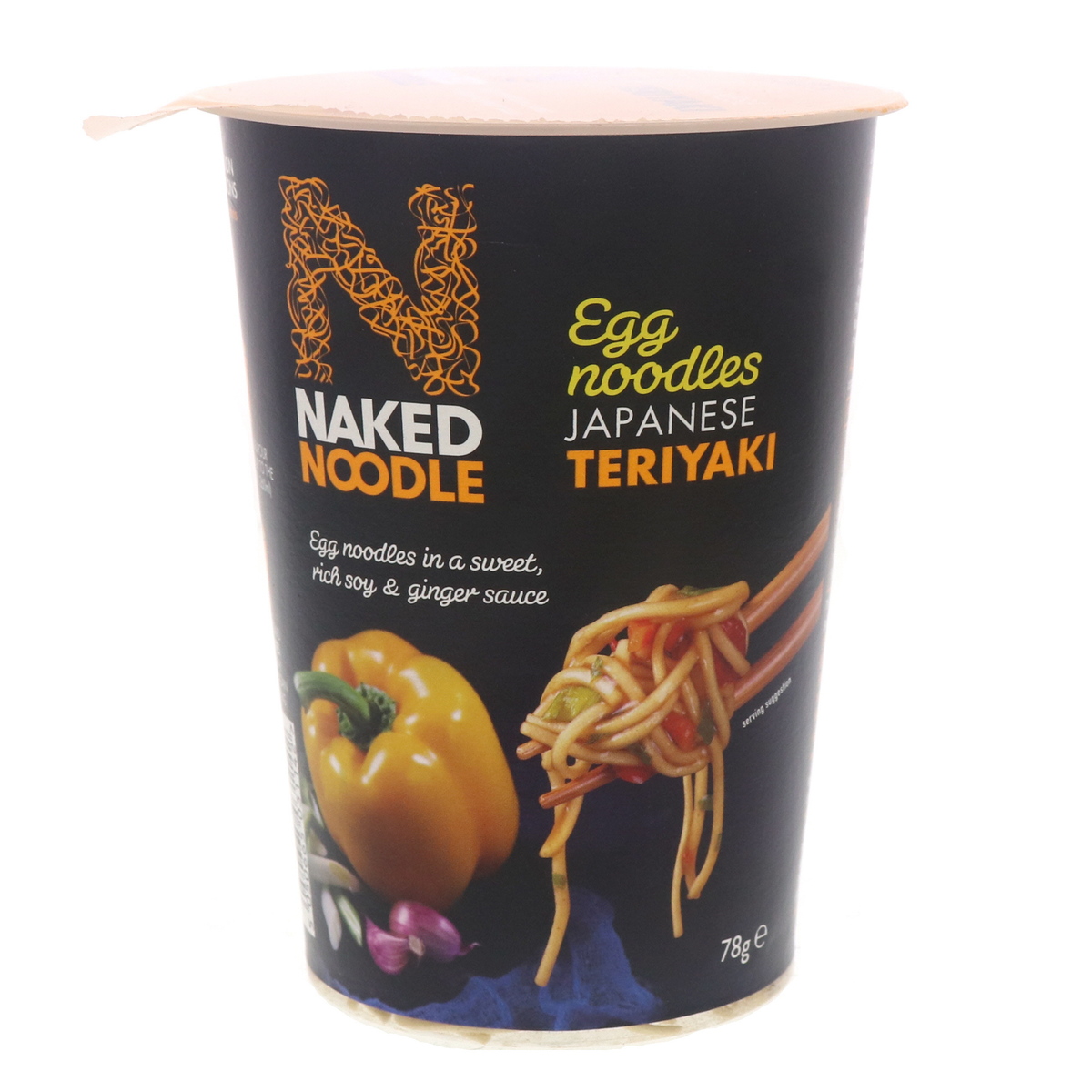 Buy Naked Noodle Japanese Teriyaki Egg Noodles 78g Online Lulu