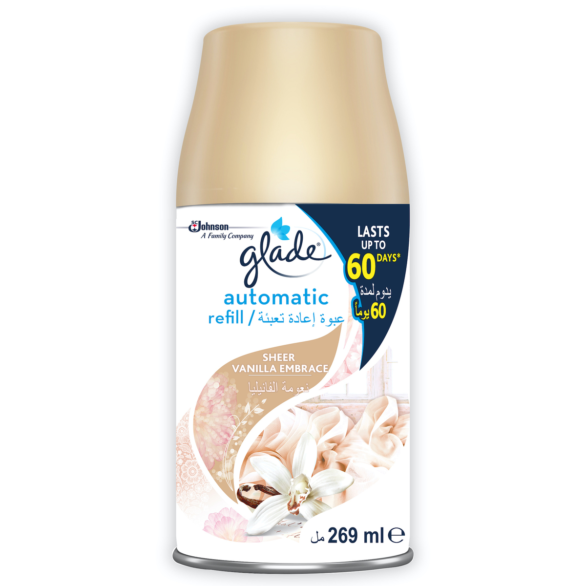 Glade Automatic Refill Sheer Vanilla Embrace 175 g