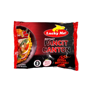 Lucky Me Instant Pancit Canton Extra Hot Chili 80 g