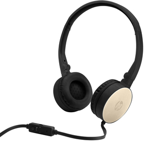 HP Stereo Headset H2800-2AP94AA Black with Silk Gold