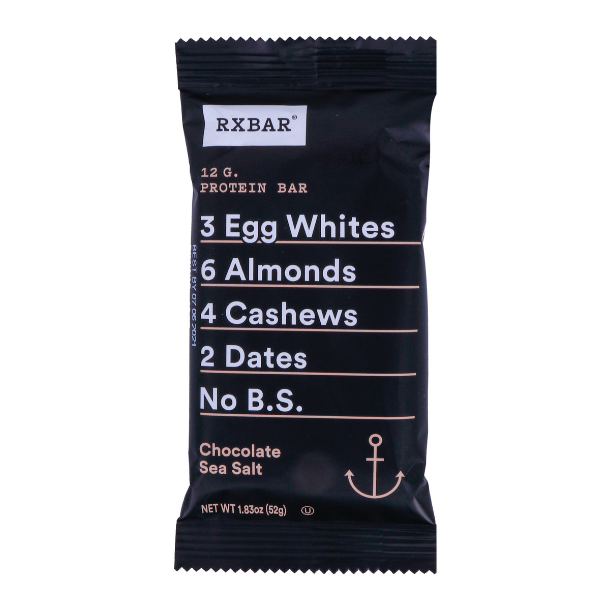 Buy Rxbar Protein Bar Chocolate Sea Salt 52g Online Lulu Hypermarket