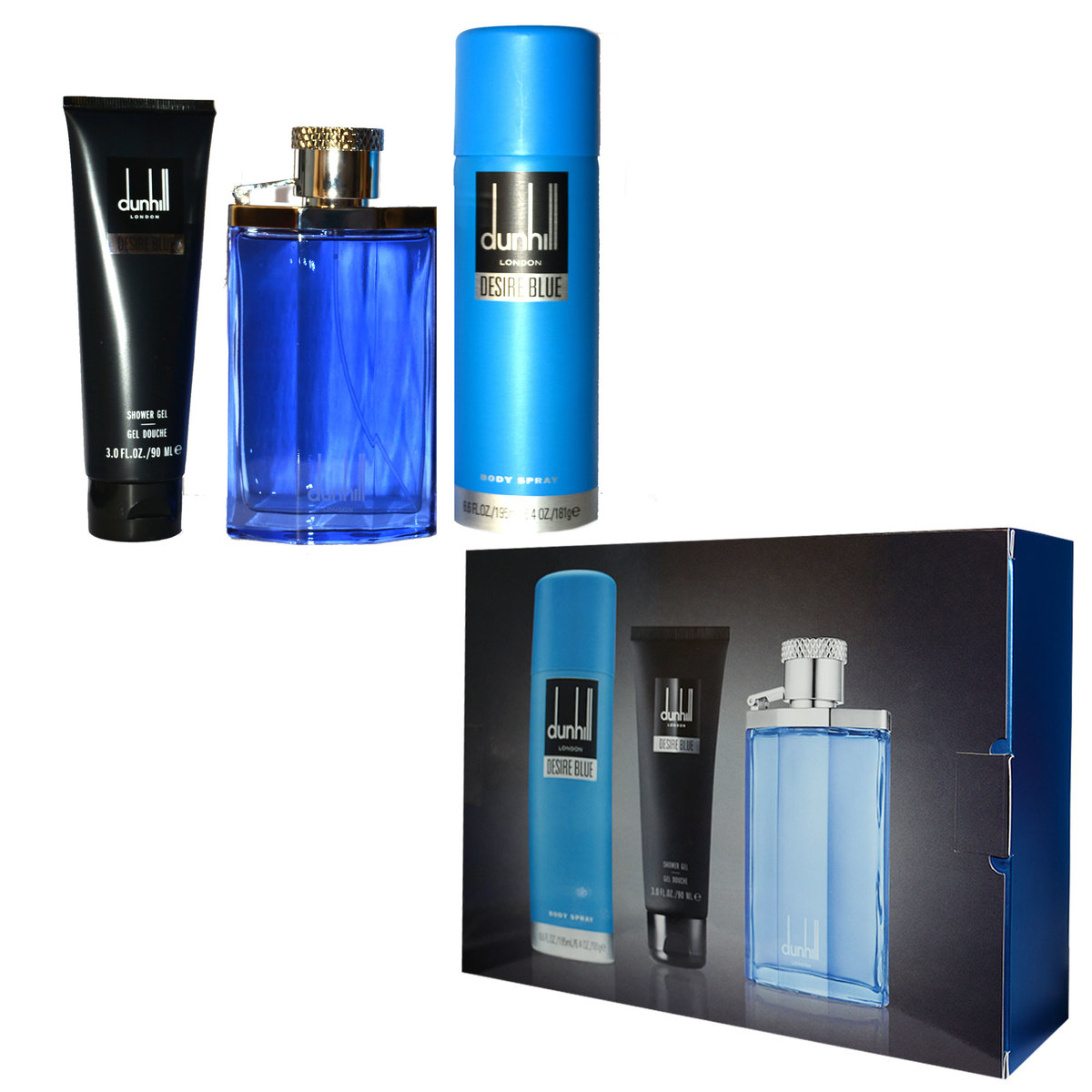Buy Dunhill Desire Blue EDT Gift Set For Men 100ml Online - Lulu ...