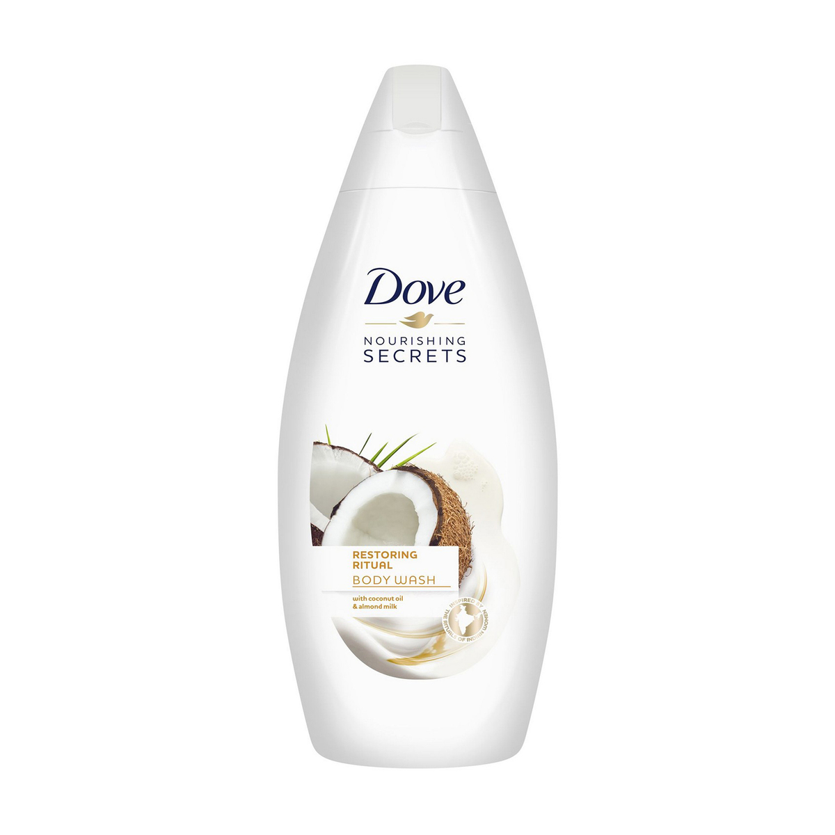 Buy Dove Restoring Ritual Body Wash Coconut 250ml Online - Lulu ...