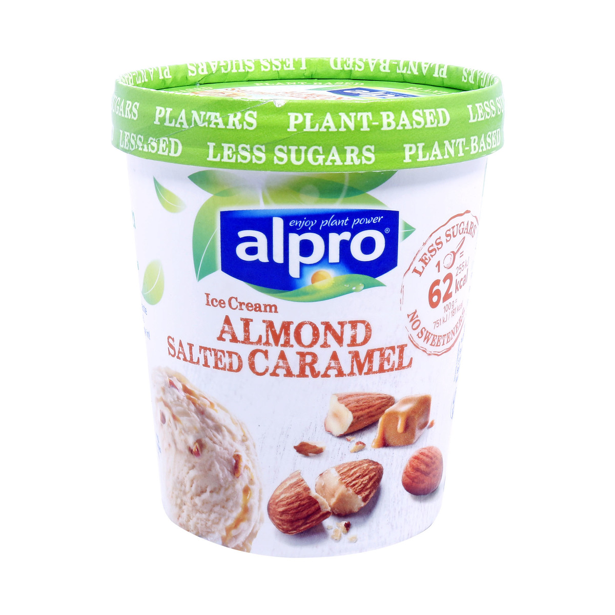 Buy Alpro Almond Salted Caramel Ice Cream 500ml Online Lulu Hypermarket Ksa