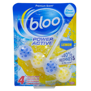 Bloo Toilet Rim Block Power Active Lemon 50 g