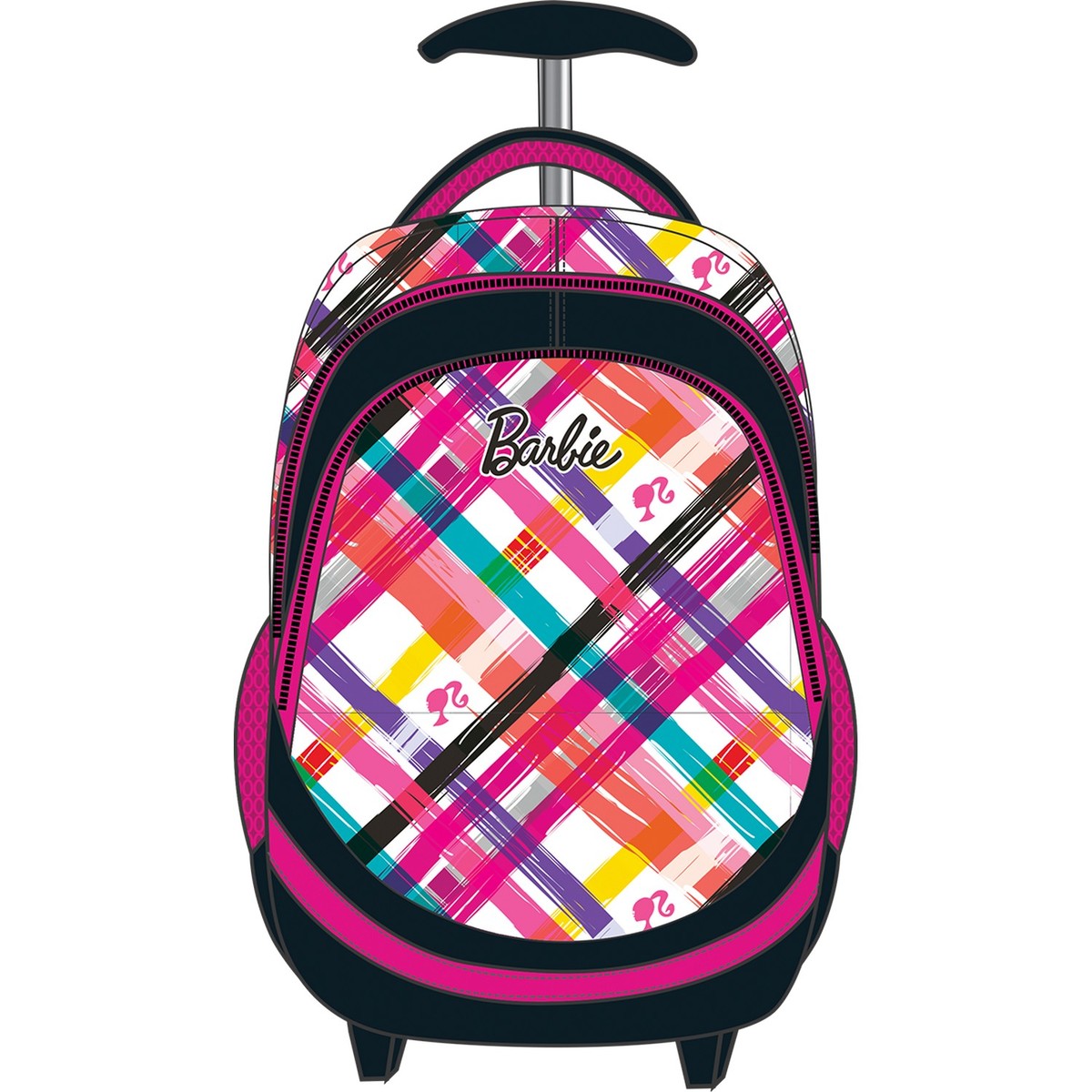 barbie school bag with wheels