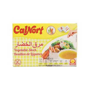 Calnort Vegetable Stock 8 x 10 g