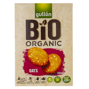 Gullon Bio Organic Avena Biscuits 250 g