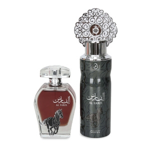 عربيات عطر او دى بارفان الفارس 100 مل + بخاخ مزيل العرق 200 مل