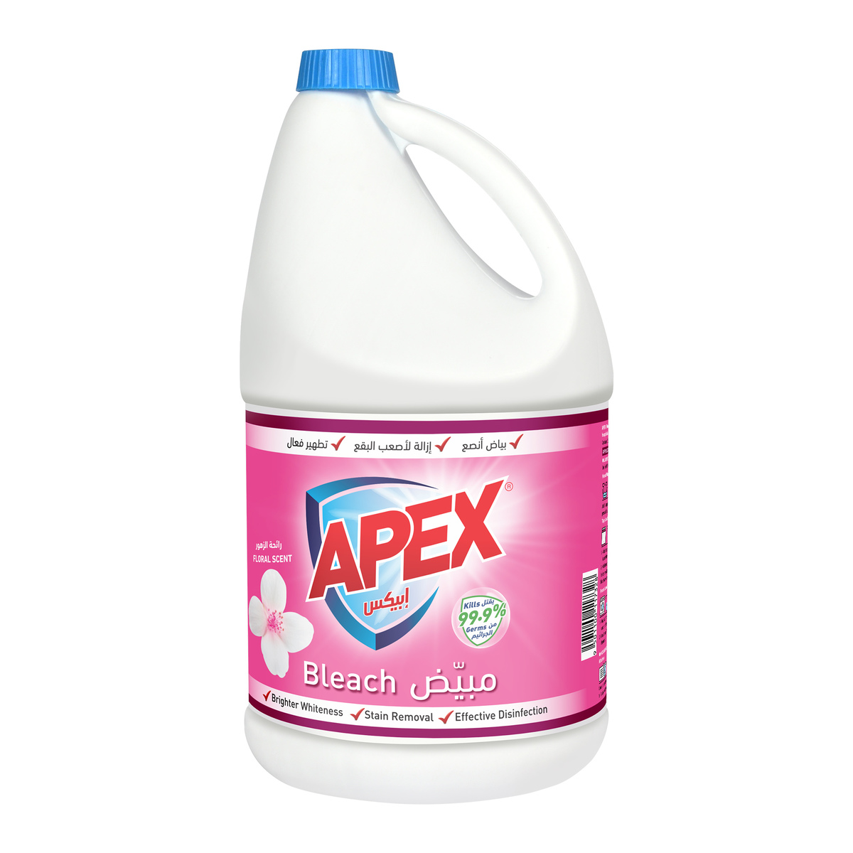 Apex Bleach Floral Scent 4 Litre