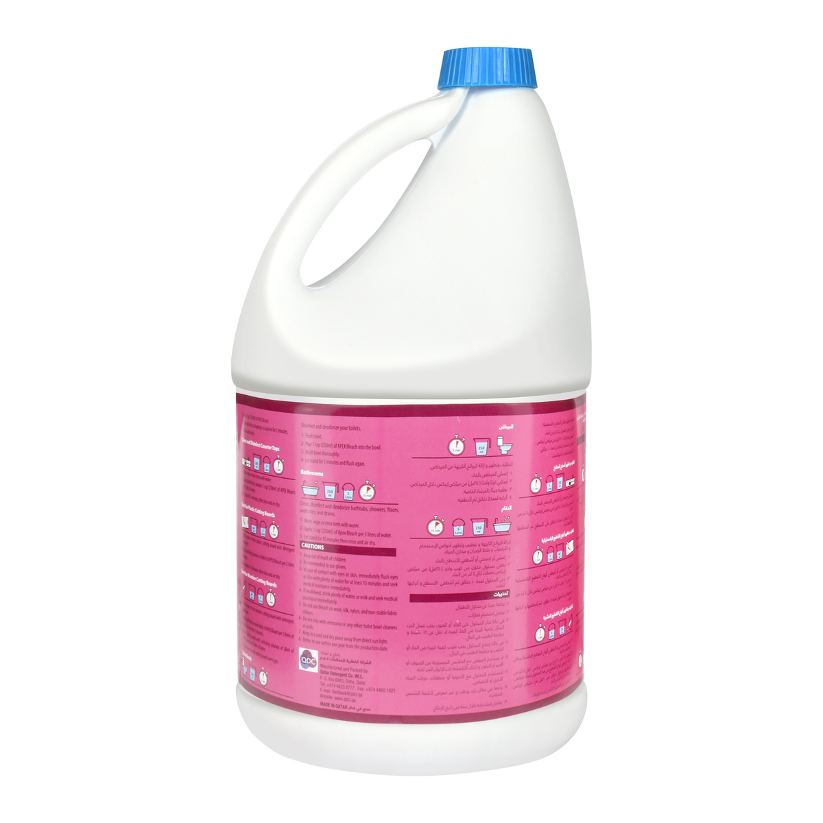 Apex Bleach Floral Scent 4 Litre