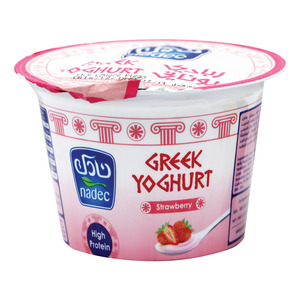 Nadec Greek Yoghurt Strawberry 160 g