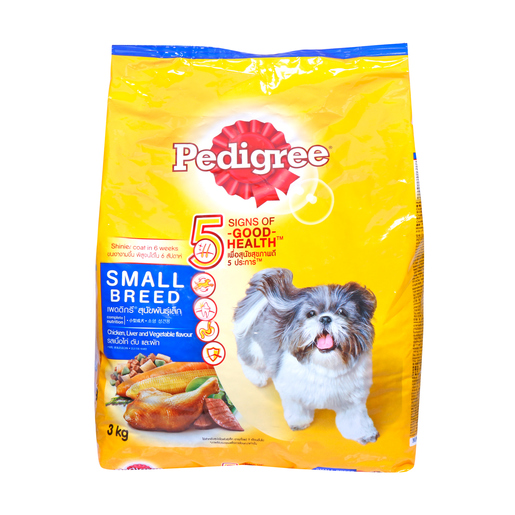 Buy Pedigree Small Breed Dog Food Chicken, Liver & Vegetable Flavor 3kg