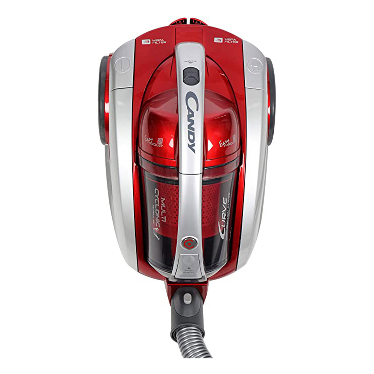 Buy Candy Curve Bagless Vacuum Cleaner Red Sliver Ccu1410001 1400w Online Lulu Hypermarket Uae