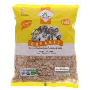 24 Mantra Organic Red Poha 500 g