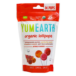Yum Earth Assorted Organic Lollipops 85 g