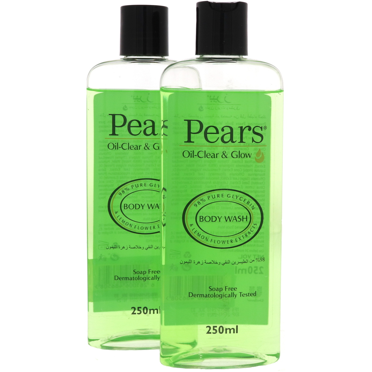 Buy Pears Body Wash OilClear And Glow 2 x 250ml Online Lulu