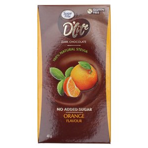 Sugar Free Dlite Dark Chocolate Orange 40 g