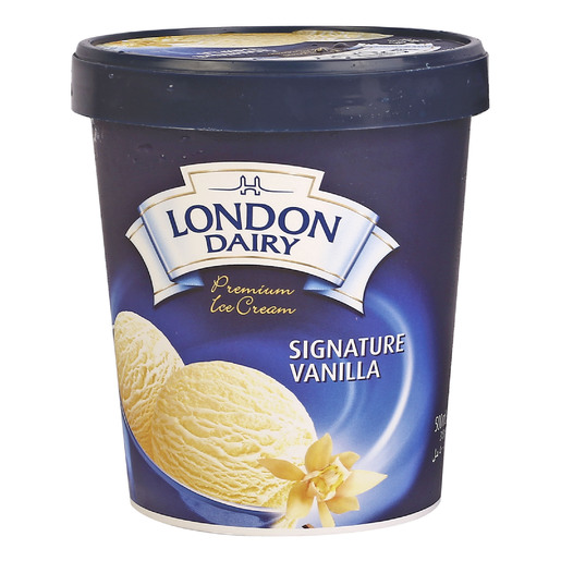 Buy London Dairy Ice Cream Signature Vanilla 500ml Online Lulu