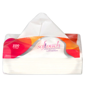 Lulu Softouch Facial Tissue 2 ply  200 Sheets