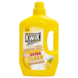 Kwik Shine All Purpose Desinfectant Ultra Clean Lemon 1.5 Litre