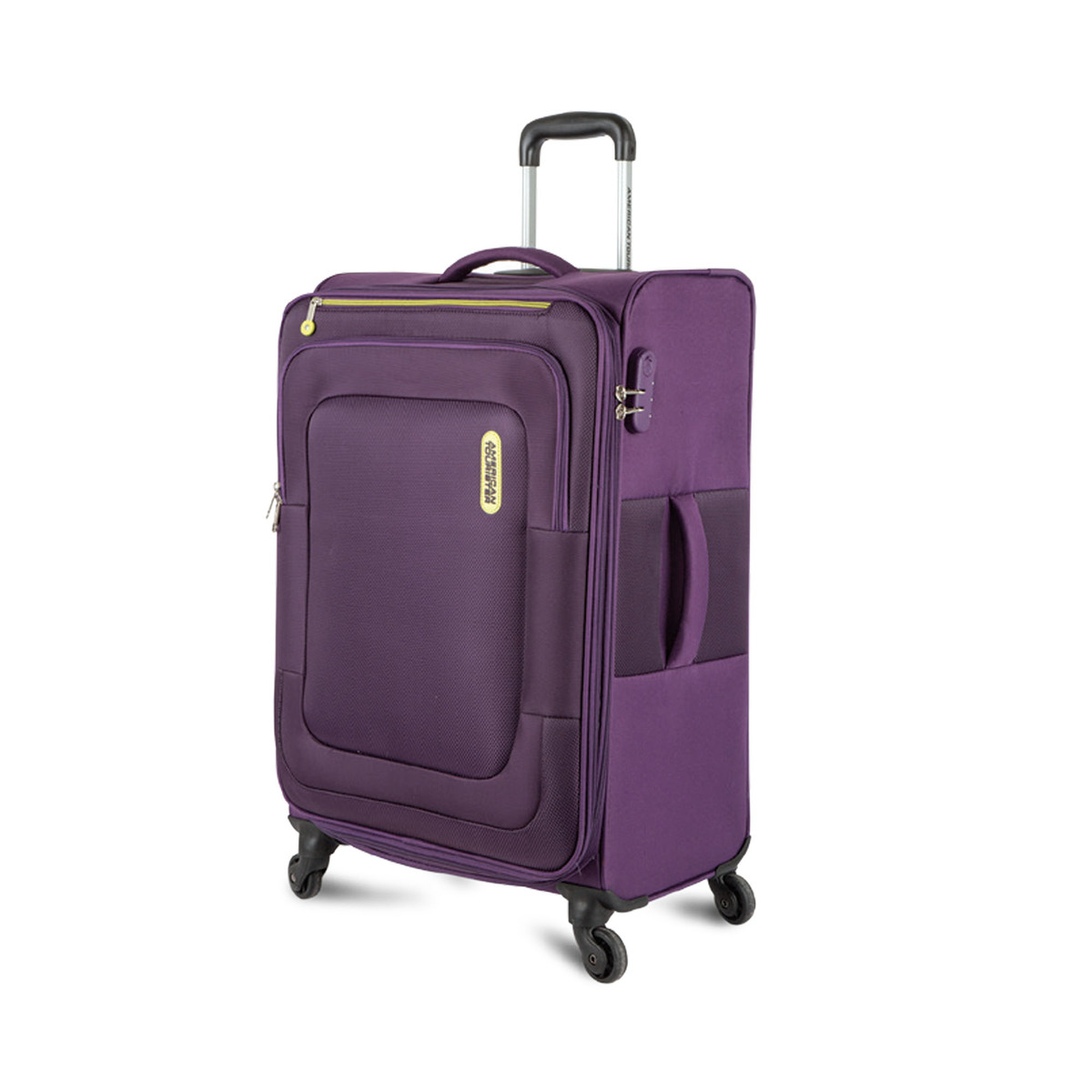 American Tourister Duncan 4Wheel Soft Trolley 68cm Purple Online at ...