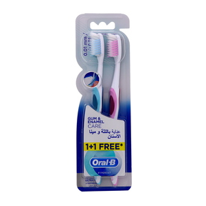 Oral-B Gum & Enamel Care Toothbrush Extra Soft Assorted 2 pcs