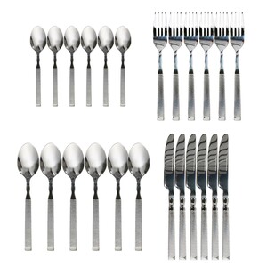 Chefline Stainless Steel Cutlery Set 24pcs FTHamr