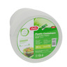 LuLu Plastic Containers Round 5 pcs