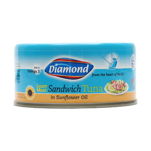 Diamond Light Meat Sandwich Tuna In Sunflower Oil 170 g