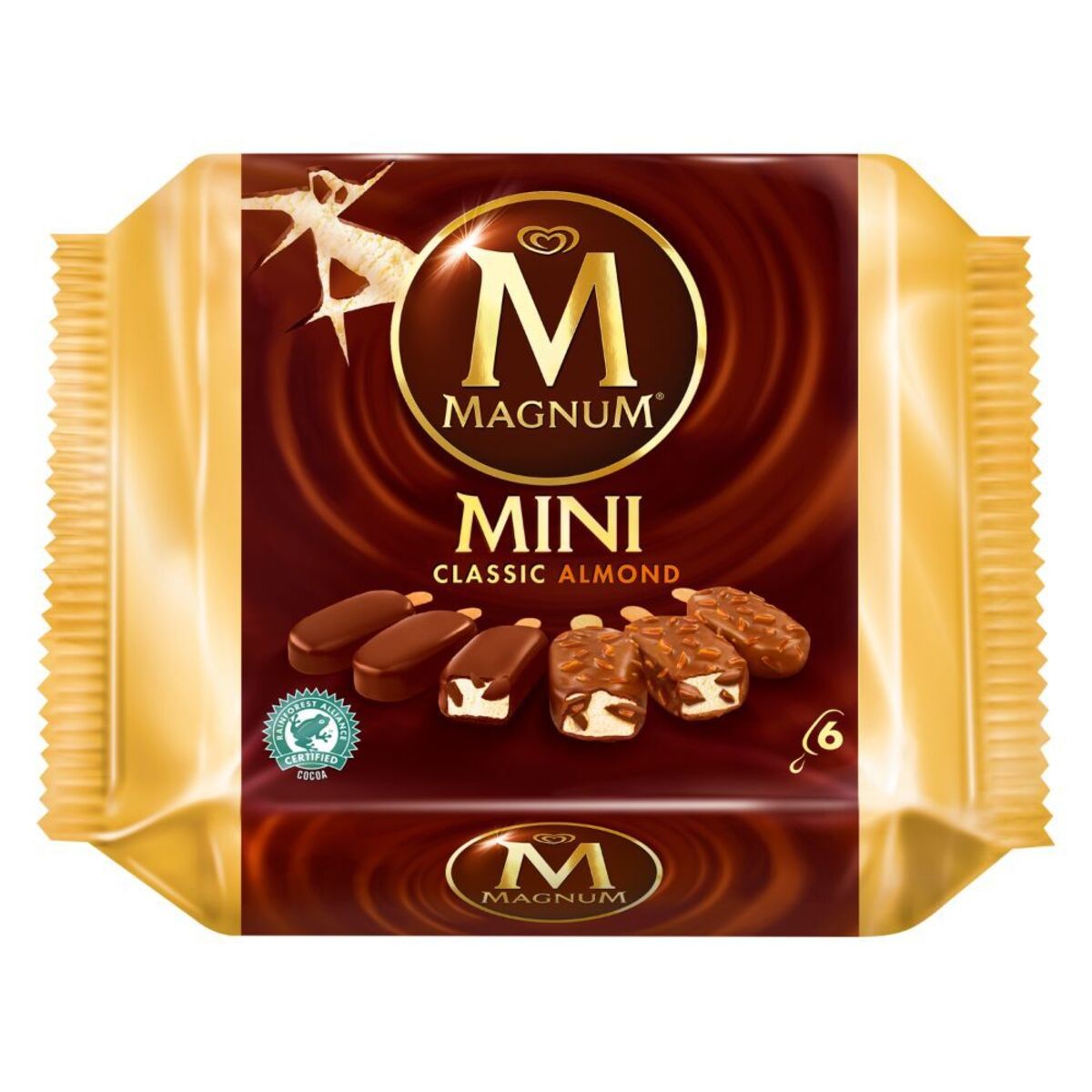 Buy Magnum Mini Ice Cream Stick Classic Almond 6 x 57ml Online - Lulu ...