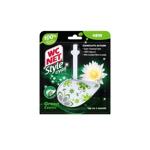 Wc Net Style Crystal Rim Block Green Exotic 36.5 g