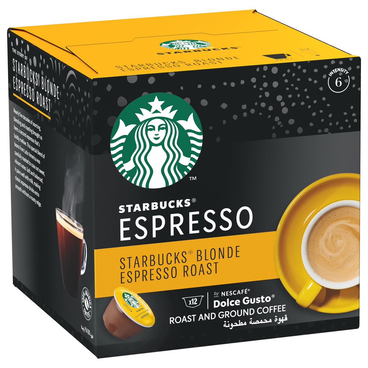 Starbucks Blonde Espresso Roast by Nescafe Dolce Gusto Blonde Roast