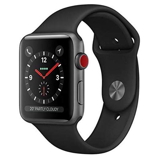 Смарт часы apple watch s3 38mm space gray aluminum case with black sport band обзор