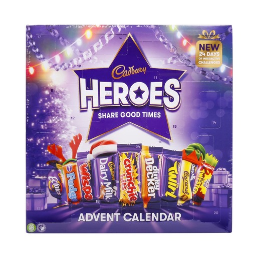 Buy Cadbury Heroes Advent Calendar Chocolates 230g Online Lulu