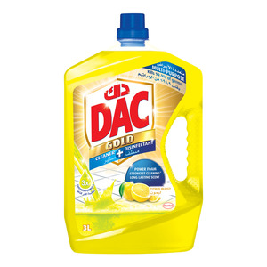 Dac Gold Cleaner + Disinfectant Citrus Burst 3 Litre
