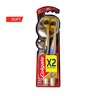 Colgate Toothbrush 360 Charcoal Gold Soft 2 pcs