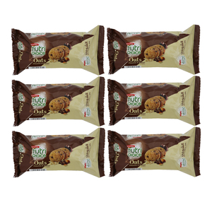 Britannia Nutri Choice Chocolate & Almond Oats Cookies 75 g 5+1