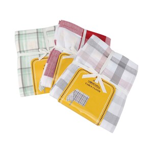 Homewell Table Cloth Cotton 1pc Size: W150 x L225cm Assorted Colors