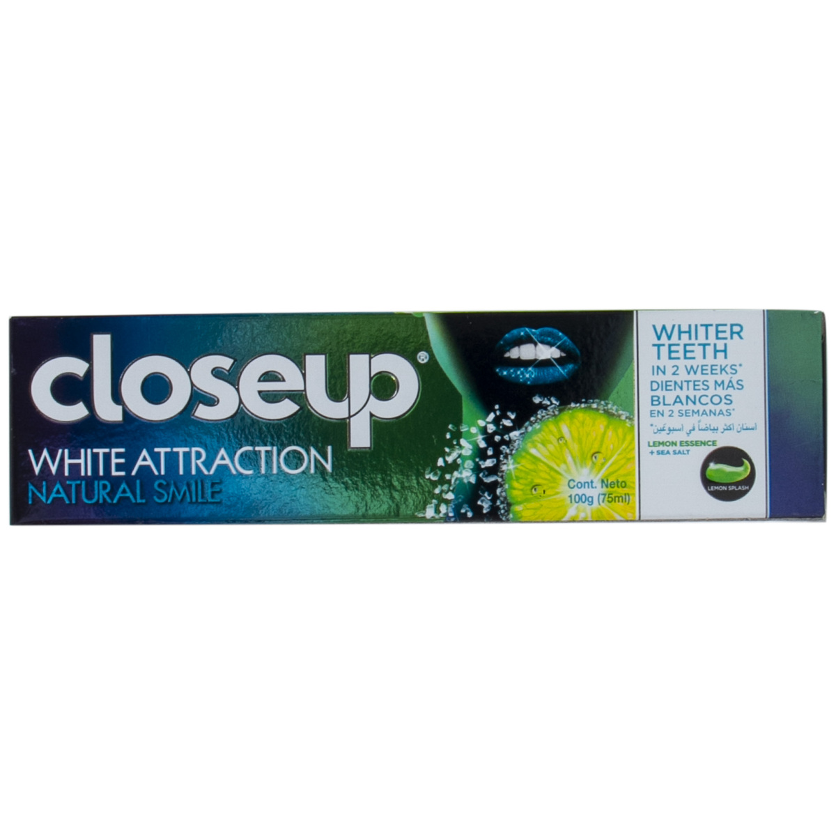 Buy Closeup White Attraction Toothpaste Lemon And Sea Salt 75ml Online Lulu Hypermarket Oman 7769