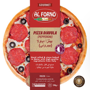 Al Forno Pizza Diavola (Pepperoni) 390 g