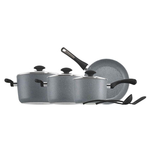 Prestige Granite Cookware Set 9pcs PR10668 Gray Color