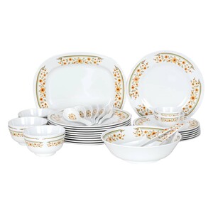 Lulu Melamine Dinner Set CHADA 34pcs