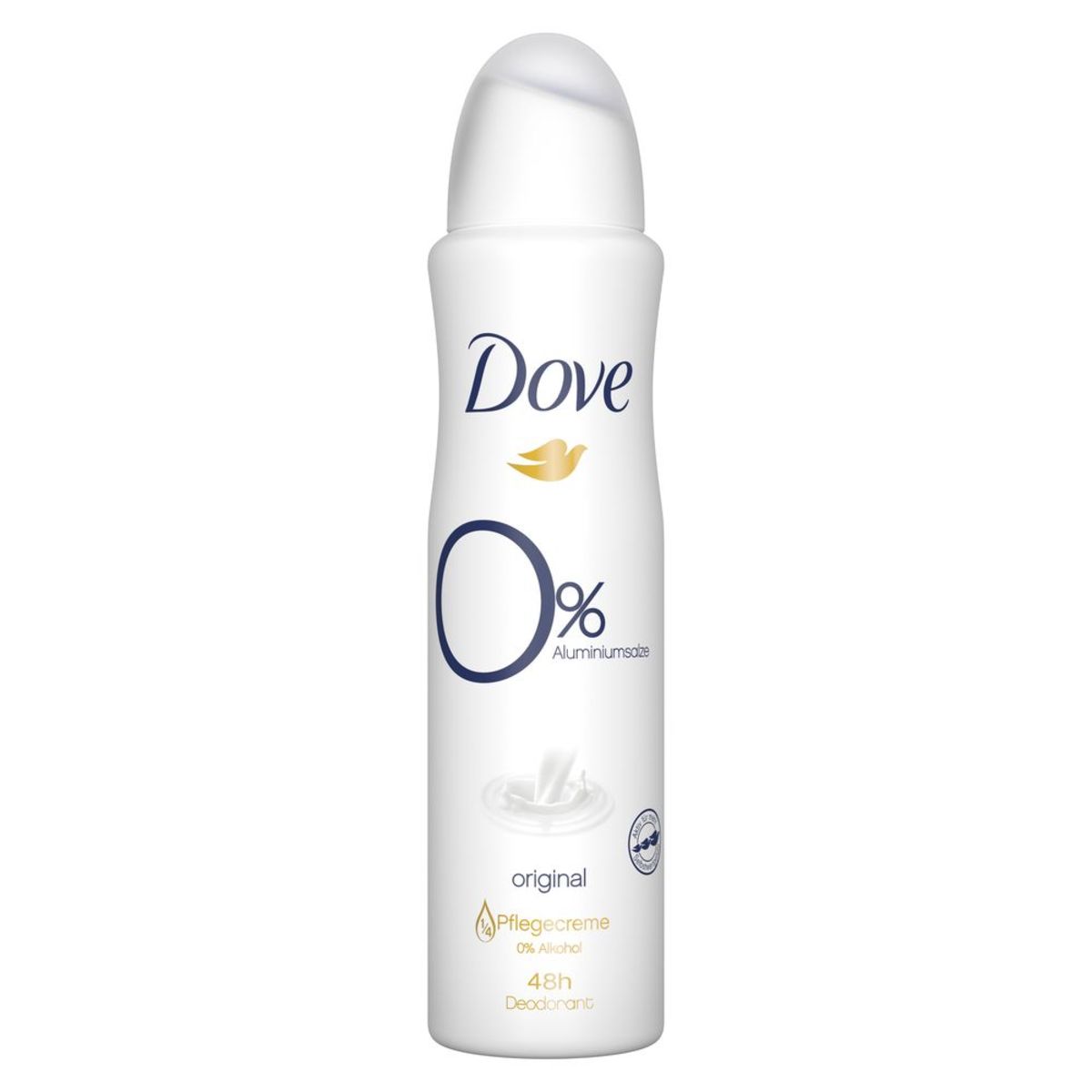 Dove Women Original 0% Aluminium Antiperspirant 150ml | Female & Unisex ...