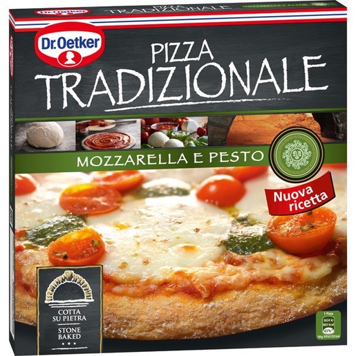 Buy Dr.Oetker Frozen Pizza Tradizionale Mozzarella E Pesto 370g Online