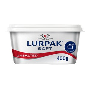 Lurpak Soft Butter Unsalted 400 g