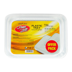 Home Mate Plastic Tray 750 g 3 Sets