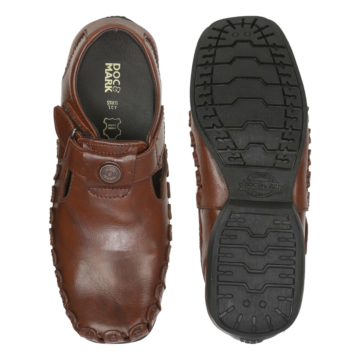 Buy Doc&Mark Men's Casual Shoes 1076 Tan, 41 Online - Lulu Hypermarket UAE