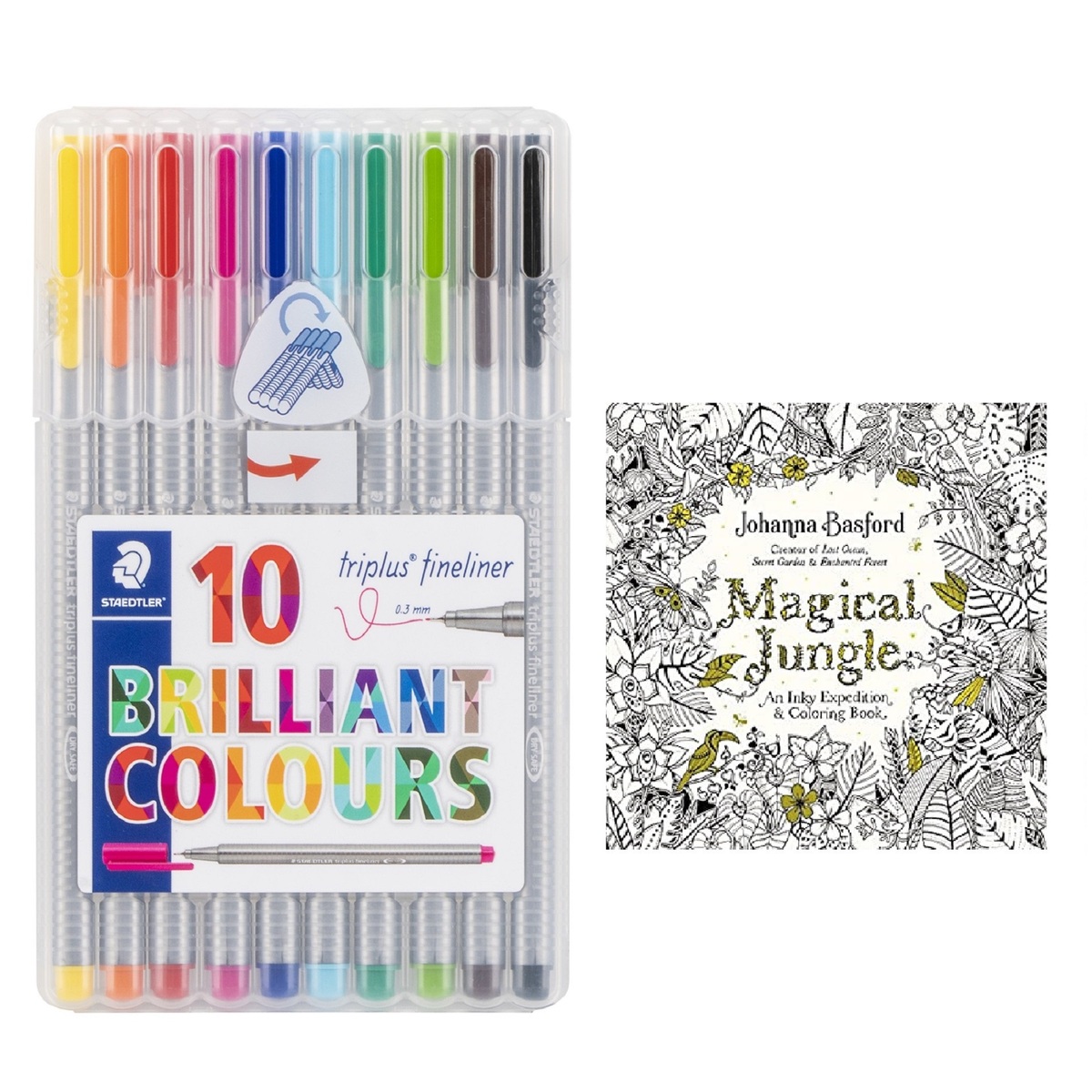 Download Buy Staedtler Finliner Sb10 Coloring Book Online Lulu Hypermarket Uae